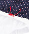 Strandshort met print voor jongens blauw SUBMARINE/wit MULTICO
