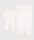 Lot cadeau bébé en coton imprimé fleuri