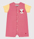Kort katoenen babypakje Petit Bateau X Snoopy