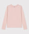 L'ICONIQUE, dames-T-shirt met ronde hals in katoen roze SALINE