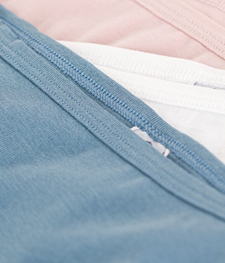 Set van 3 damesslipjes in katoen multicouleur