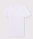 T-shirt met korte mouwen en V-kraag Heren.