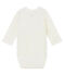 Eerste body met lange mouwen NIEUW wit MARSHMALLOW