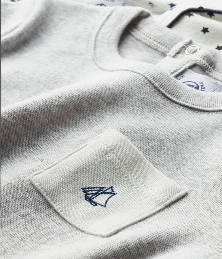 Set met 2 T-shirts babyjongen multicouleur