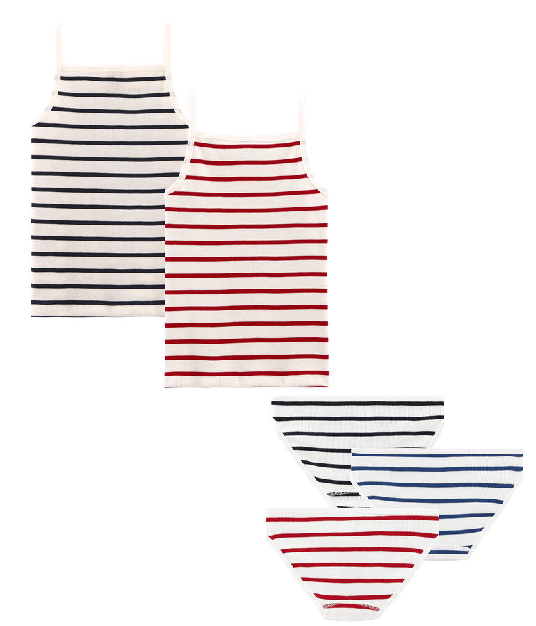 Lot de sous-v&ecirc;tement fille multicouleur