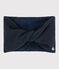 Gebreide tricot snood voor jongen - meisje blauw SMOKING