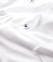 Set van 2 witte T-shirts met lange mouwen jongens variante 1