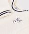 Babysweatshirt van effen sherpa MILK