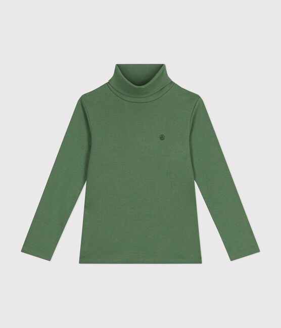 Katoenen coltruitje voor jongens/meisjes groen PALMERAIE