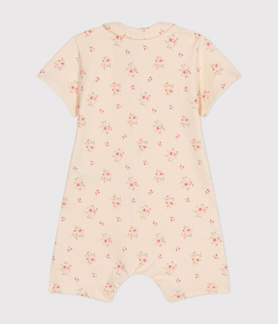 Licht, kort pakje van jersey voor baby's wit AVALANCHE/ MULTICO
