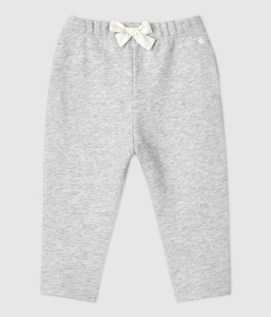 Pantalon en molleton bio bébé gris BELUGA CHINE