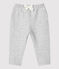 Pantalon en molleton bio bébé gris BELUGA CHINE