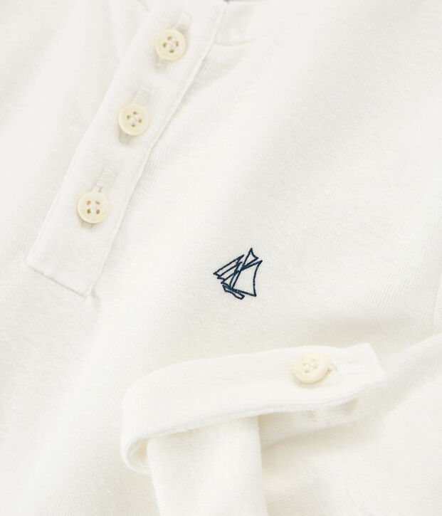 Tee-shirt enfant garcon blanc
