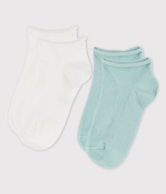 Lot de 2 paires de chaussettes enfant fille variante 2