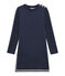 rechte damesjurk blauw SMOKING