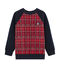 Sweatshirt enfant garçon rouge TERKUIT/bleu SMOKING/ BELUGA