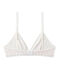 Soutien gorge triangle fille imprimé blanc LAIT/blanc MULTICO