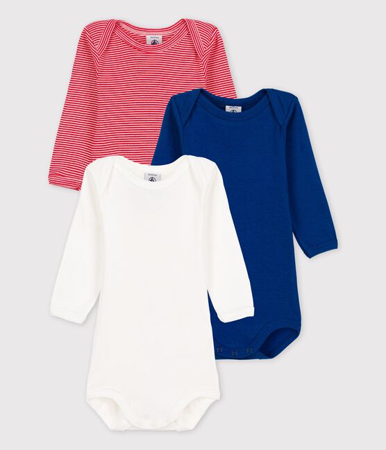 Lot de 3 bodies manches longues en coton variante 1
