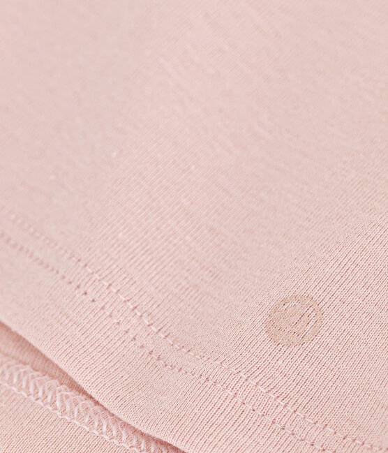 Blouse manches longues en coton bébé rose SALINE