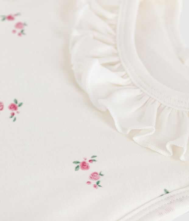 Gigoteuse b&eacute;b&eacute; en coton imprim&eacute; fleuri TOG 1,5 blanc/multicouleur