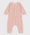 Setje met bloemenprint van tubic voor baby's roze SALINE/wit MULTICO