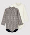 Lot de 2 bodies longues bébé fille variante 1
