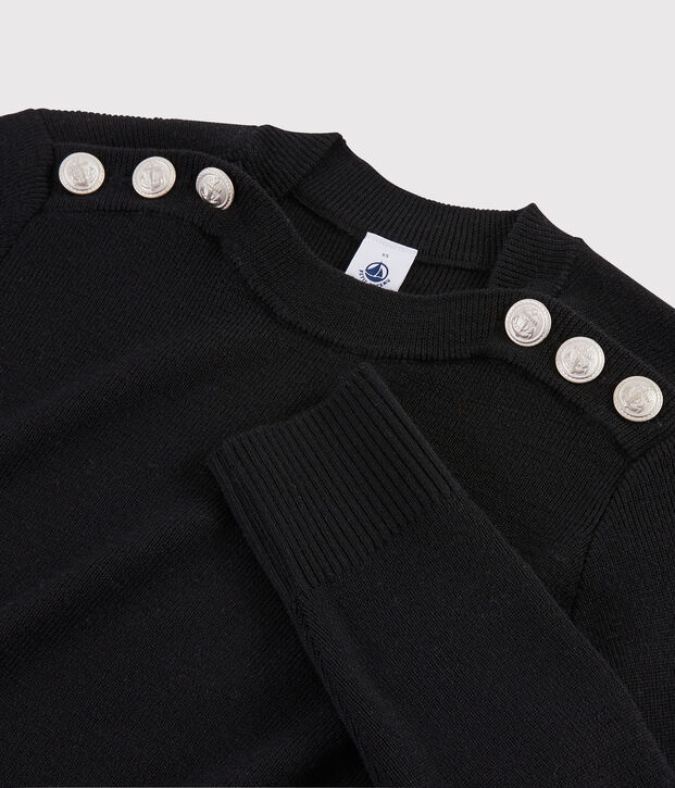 Pull laine Femme noir