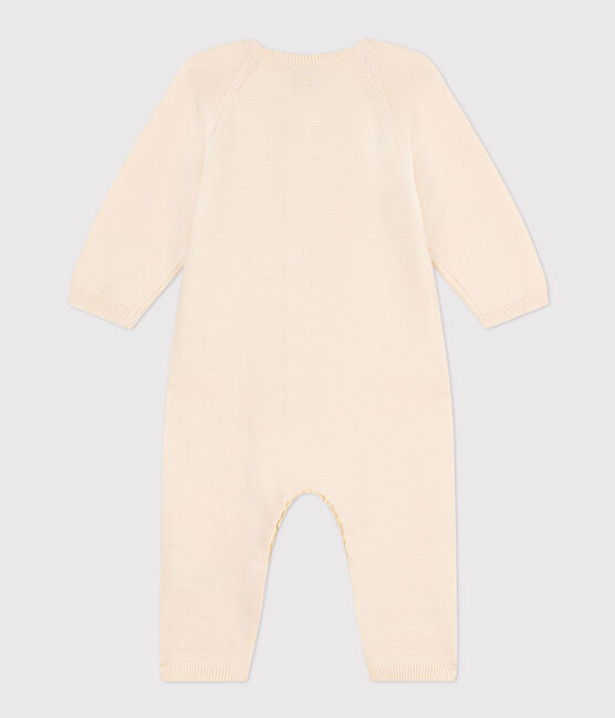 Lang pakje in tricot voor baby's ecru AVALANCHE