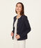 Damesvest blauw SMOKING