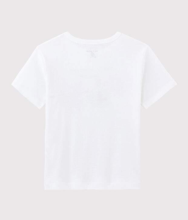 T-shirt Serge Bloch voor kinderen wit