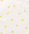 Katoenen babypyjama wit MARSHMALLOW/ ORGE