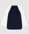 T-shirt baby jongen blauw SMOKING/wit MARSHMALLOW