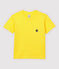 Jersey T-shirt met korte mouwen voor jongens geel RAIPONCE