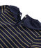 Jersey T-shirt meisjes blauw SMOKING/geel OR