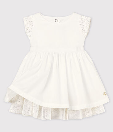 Feestelijke Jurk Voor Baby Meisje Petit Bateau