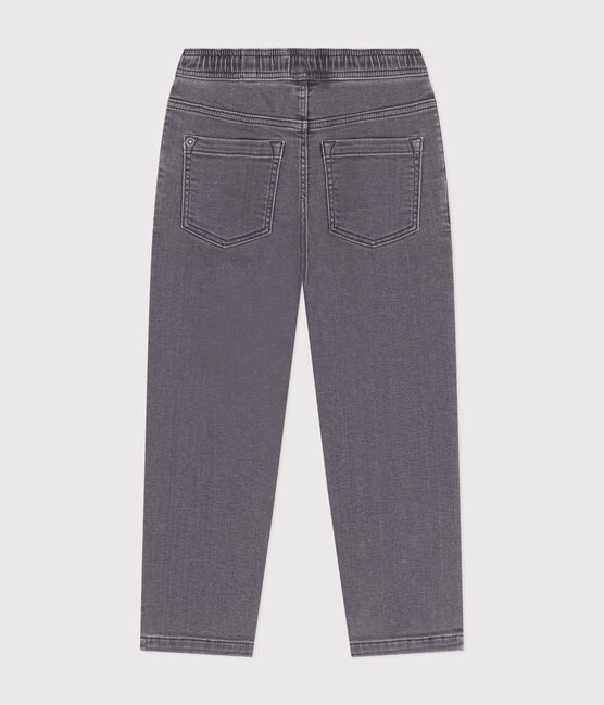 Pantalon denim responsable regular enfant garçon gris GRIS DELAVE