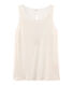 Tanktop voor vrouwen van geïriseerd linnen