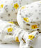 Set haarband en babyschoentje meisjes van wol en katoen variante 1