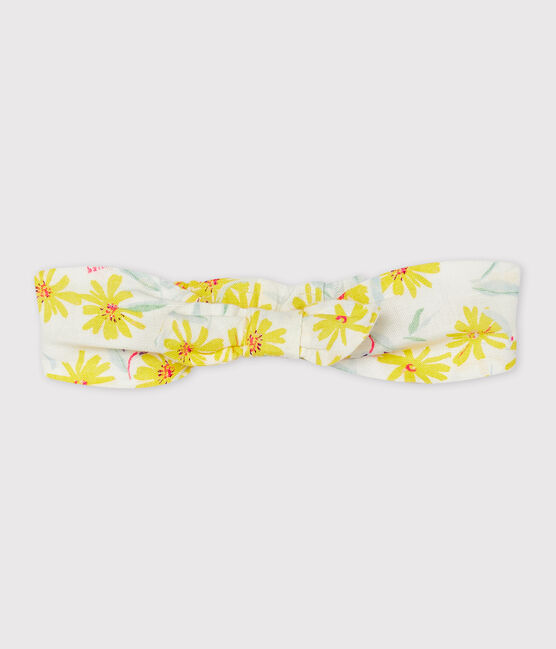 Bandeau cheveux bébé fille blanc MARSHMALLOW/blanc MULTICO