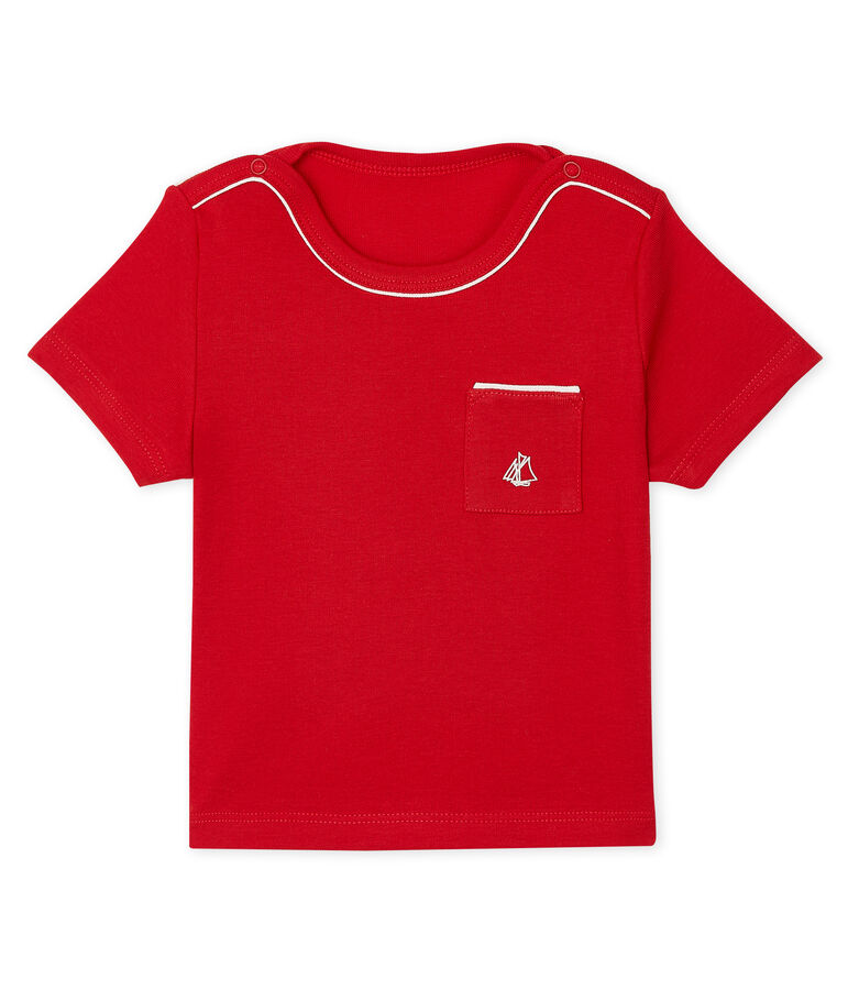Tee shirt manches courtes b&eacute;b&eacute; gar&ccedil;on rood