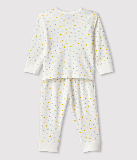 Dors-bien sans pression confettis bébé en coton blanc MARSHMALLOW/blanc MULTICO
