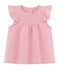 Gestreepte blouse baby meisje roze JOUE/wit ECUME