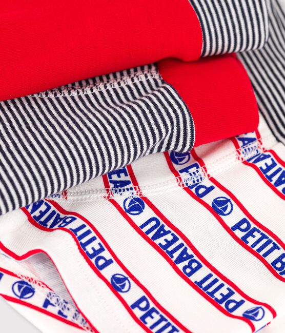 Set van 3 boxershorts voor jongens in katoen variante 1