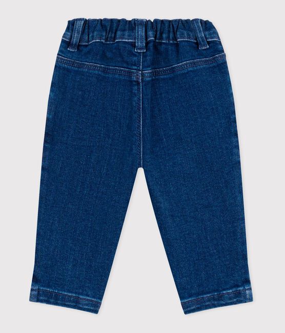 Pantalon bébé en denim bleu DENIM MOYEN