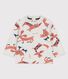 Sweatshirt imprimé animaux en molleton bébé