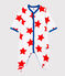 Babypyjama voor jongens grijs POUSSIERE/wit MULTICO