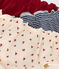Set van 3 katoenen badminton-meisjesslips variante 1