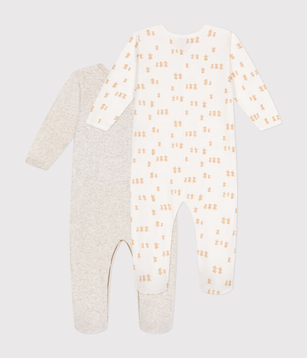 Lot de 2 pyjamas b&eacute;b&eacute; multicouleur