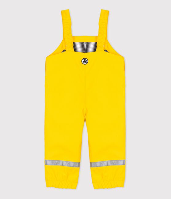 Salopette en ciré bébé jaune JAUNE
