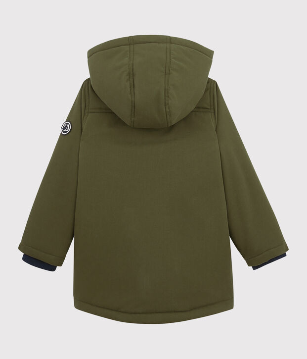 Parka voor jongens kinderen groen